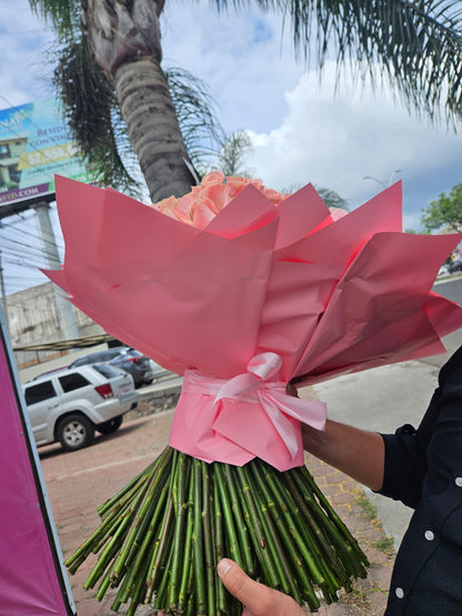 RAMO PALO DE ROSA - 200 ROSAS