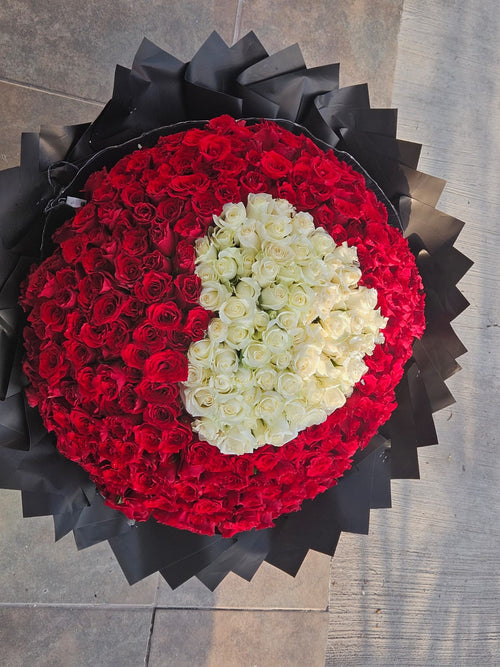 RAMO CORAZÓN - 400 ROSAS
