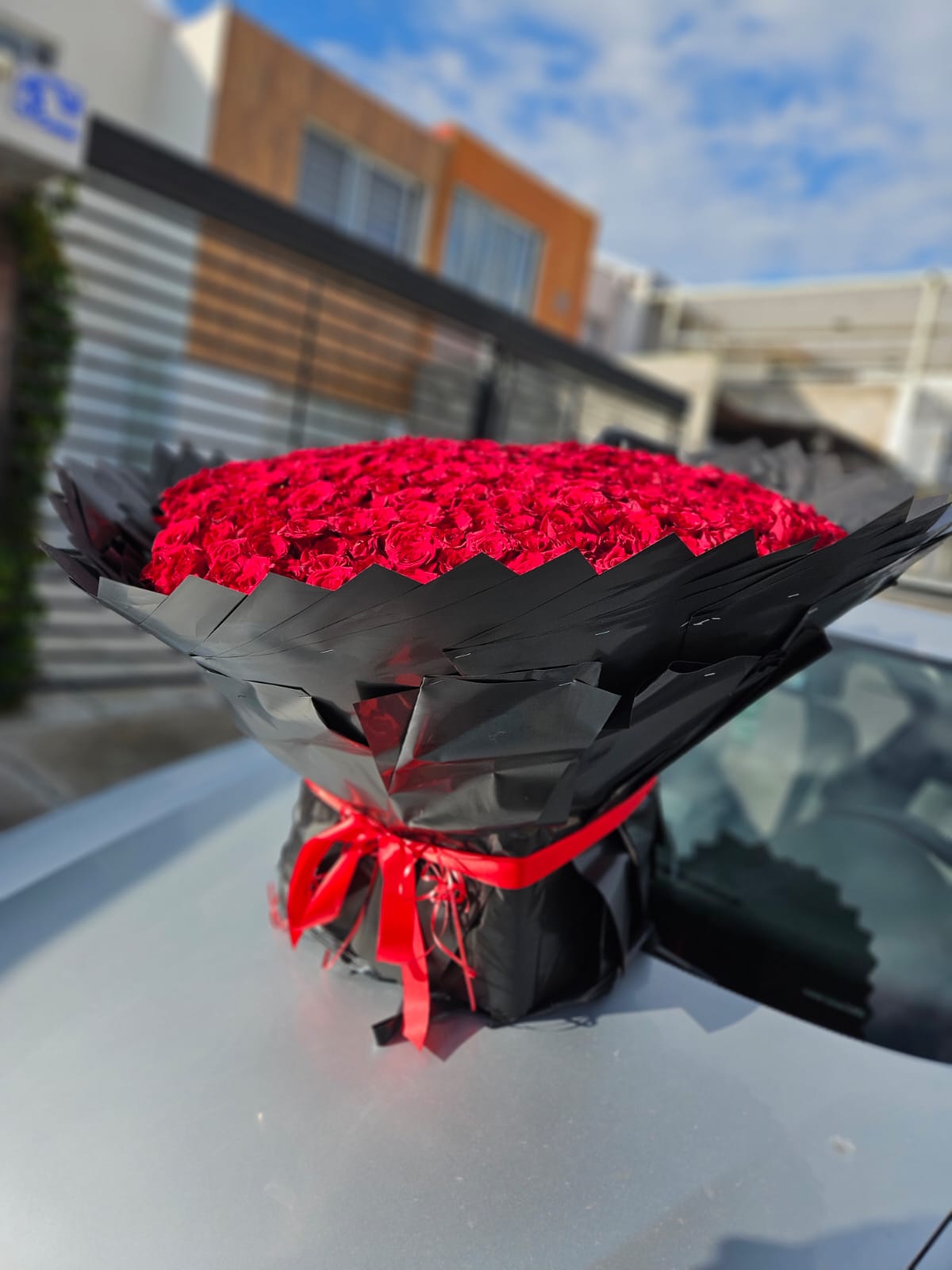 RAMO CORAZÓN - 400 ROSAS MAGNO